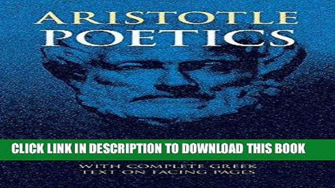 [PDF] Epub Aristotle Poetics Full Download