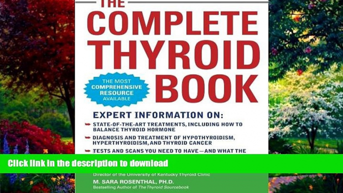 Best book  The Complete Thyroid Book, Second Edition online to buy