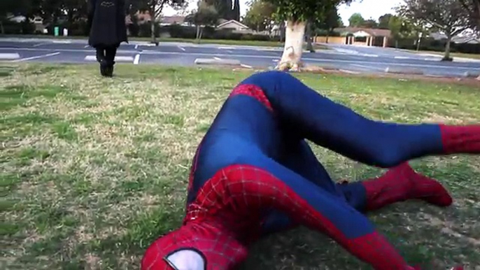 Spiderman VS Batman and Batgirl Dawn of Justice Epic In real Life Battle! Fun Superhero Movie!