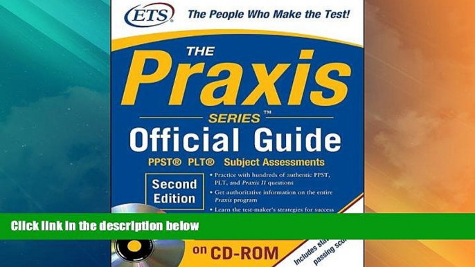 Deals in Books  The Praxis Series Official Guide with CD-ROM, Second Edition  Premium Ebooks