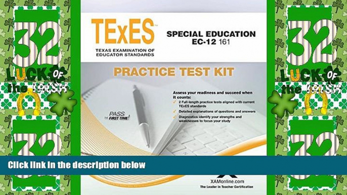 Buy NOW  TExES Special Education EC-12 161 Practice Test Kit  Premium Ebooks Best Seller in USA