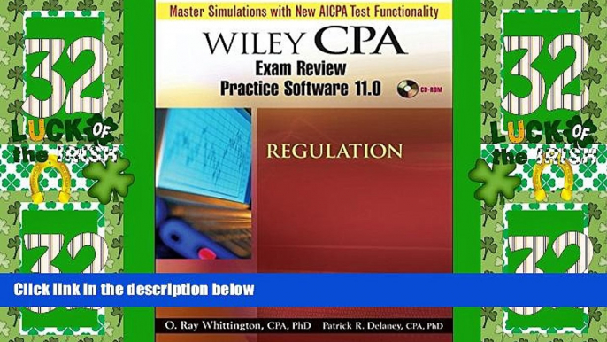 Deals in Books  Wiley CPA Examination Review Practice Software 11.0 Regulation - Revised  Premium