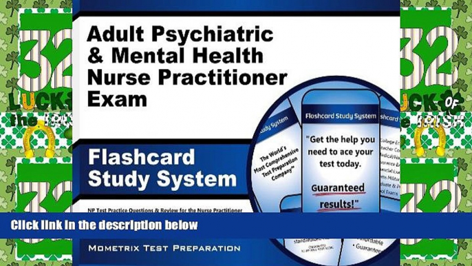 Buy NOW  Adult Psychiatric   Mental Health Nurse Practitioner Exam Flashcard Study System: NP Test