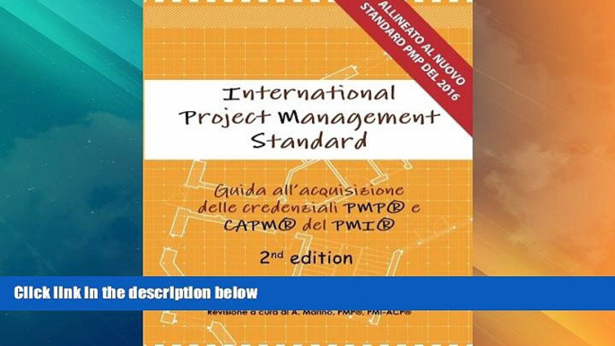 Big Sales  International Project Management Standard: Guida all acquisizione delle credenziali