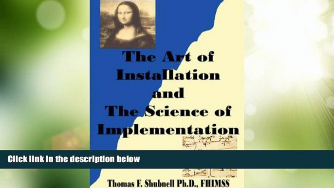 Buy NOW  The Art of Installation and the Science of Implementation  Premium Ebooks Best Seller in