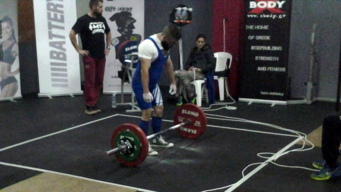 IPL 19/11/2016 -75kg open, 2nd deadlift  150kg