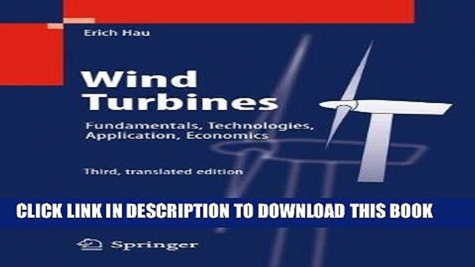 Ebook Wind Turbines: Fundamentals, Technologies, Application, Economics Free Download