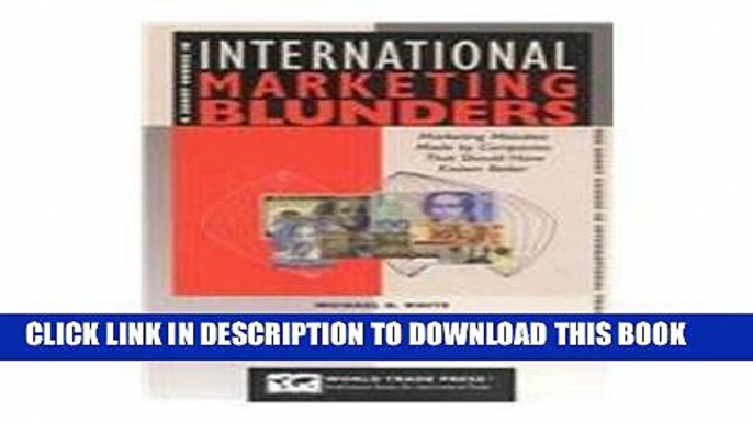 [PDF] Epub A Short Course in International Marketing Blunders Full Download