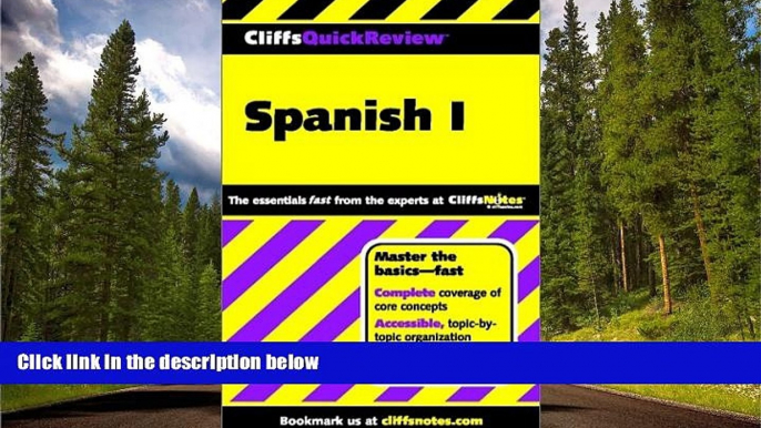 READ book Cliffsquickreview Spanish I BOOOK ONLINE