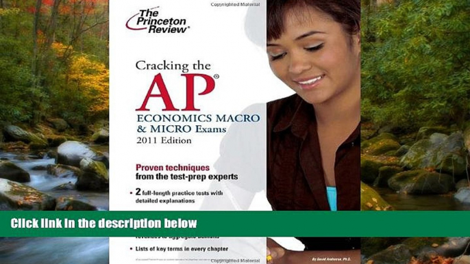 READ THE NEW BOOK  Cracking the AP Economics Macro   Micro Exams, 2011 Edition (College Test