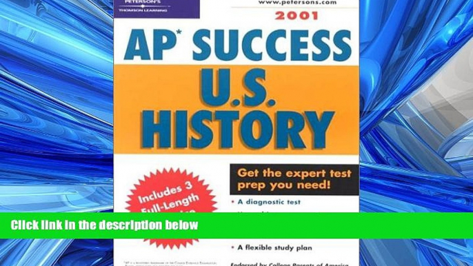 READ book Peterson s Ap Success U.S. History 2001 BOOOK ONLINE