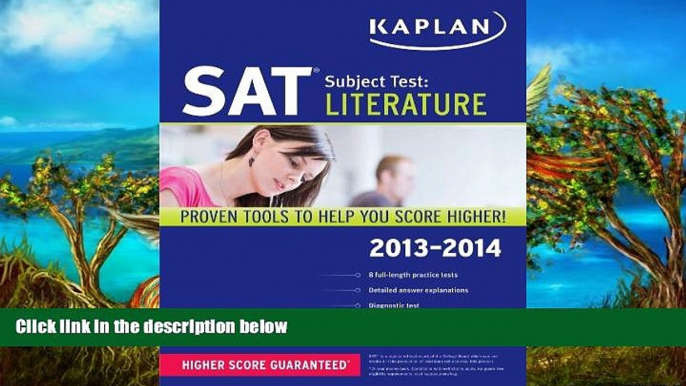 Buy NOW  Kaplan SAT Subject Test Literature 2013-2014 (Kaplan Test Prep)  Premium Ebooks Online