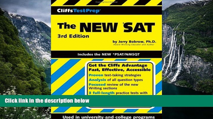 Buy NOW  CliffsTestPrep The NEW *SAT: Includes the New *PSAT/NMSQT (Cliffs Test Prep SAT I/PSAT)