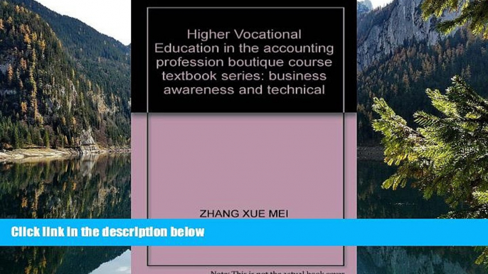 Deals in Books  Higher Vocational Education in the accounting profession boutique course textbook