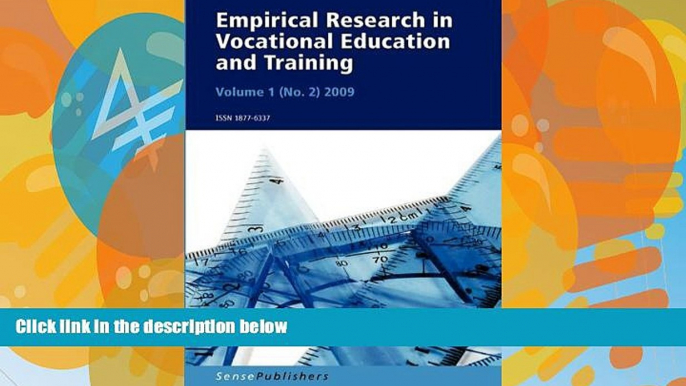 Buy NOW  Empirical Research in Vocational Education and Training Vol. 1 (2)  Premium Ebooks Online