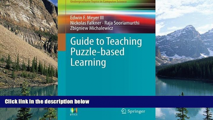 Big Sales  Guide to Teaching Puzzle-based Learning (Undergraduate Topics in Computer Science)