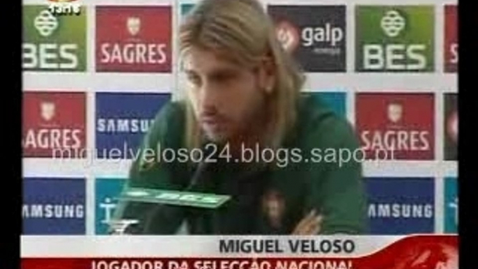 Miguel Veloso na Selecção Principal