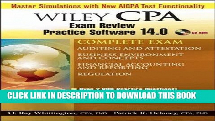 [PDF] Online Wiley CPA Examination Review Practice Software 14.0 Complete Exam: Auditing and