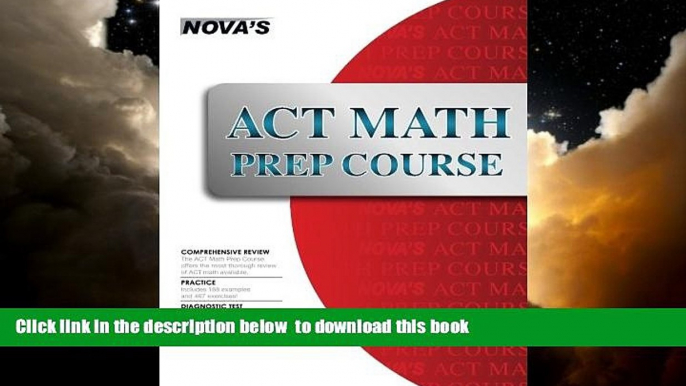 Pre Order ACT Math Prep Course Jeff Kolby Full Ebook