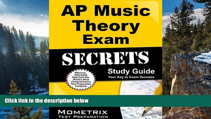 Buy AP Exam Secrets Test Prep Team AP Music Theory Exam Secrets Study Guide: AP Test Review for