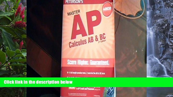 Buy W Michael Kelley Master the AP Calculus AB   BC, 2nd Edition (Peterson s Ap Calculus)