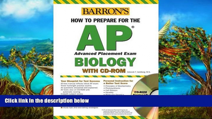 Buy Deborah T. Goldberg How to Prepare for the AP Biology  with CD-ROM (Barron s AP Biology