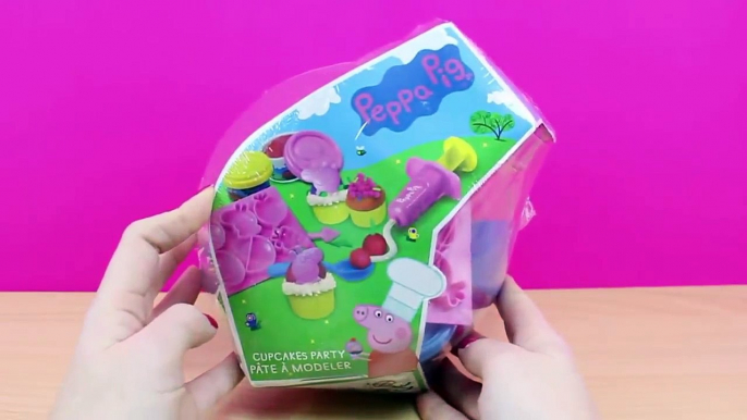 Plastilina de Peppa Pig en español | Cupcakes y pasteles de plastilina | Juguetes de Peppa Pig