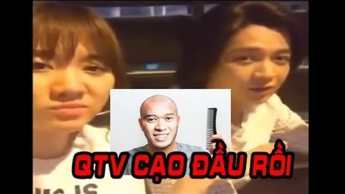 QTV nổi tiếng đến độ Hari Won và Ngô Kiến Huy cũng biết và nghe đồn đã cạo đầu rồi?