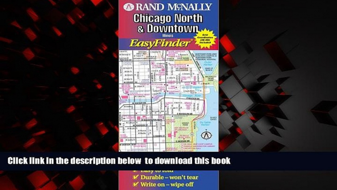 Read book  Rand McNally Chicago North and Downtown: Easyfinder (Rand McNally Easyfinder)