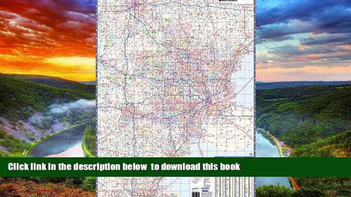 liberty book  Rand McNally Detroit: Southeastern Michigan : Major Roads and Highways : laminated