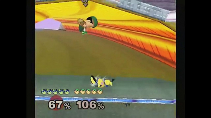 Pichu Enters A Fighting Tournament - Pichu Vs. Ness, Falco, & Ganondorf - Super Smash Bros Melee