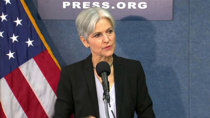 US Green candidate Jill Stein seeks presidential recount in key states