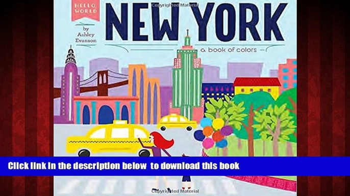 Best book  New York: A Book of Colors (Hello, World) BOOOK ONLINE