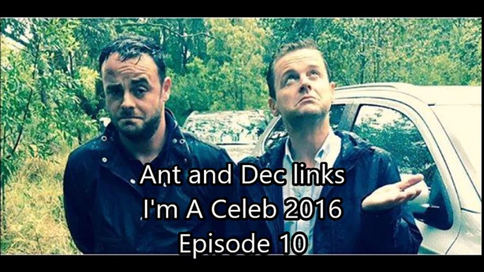 Ant and Dec links IAC 2016 - Episode 10