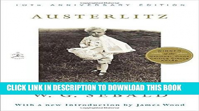 [PDF] Epub Austerlitz (Modern Library Paperbacks) Full Download