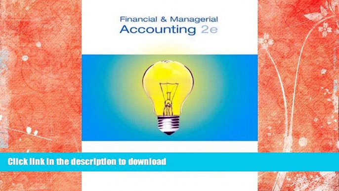 READ BOOK  Financial   Managerial Accounting Student Value Edition with MyAccounting Lab Full