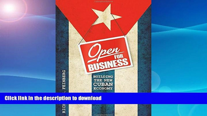 READ  Open for Business: Building the New Cuban Economy  PDF ONLINE