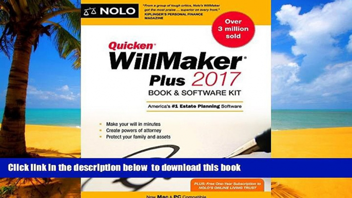 Read books  Quicken Willmaker Plus 2017 Edition: Book   Software Kit BOOOK ONLINE