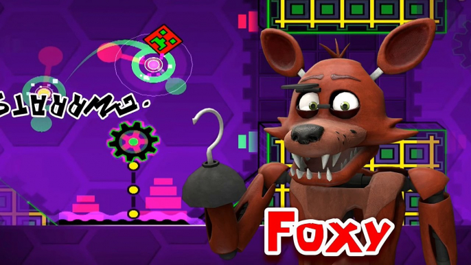 [SFM] FNAF - Foxys Geometry Dash Frenzy! || PART 2