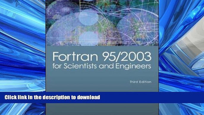 READ  Fortran 95/2003 for Scientists   Engineers  GET PDF