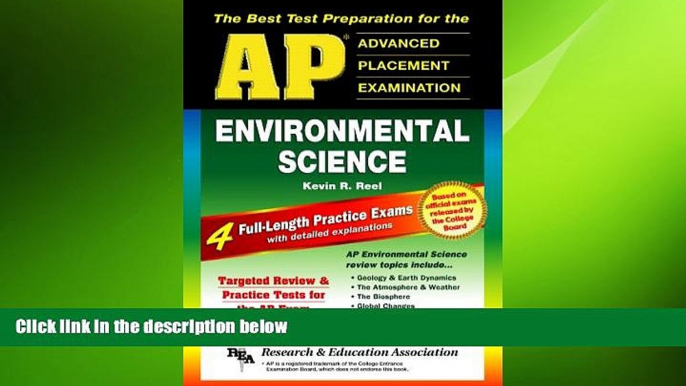 READ book  AP Environmental Science (REA) - The Best Test Prep for Advanced Placement (Advanced