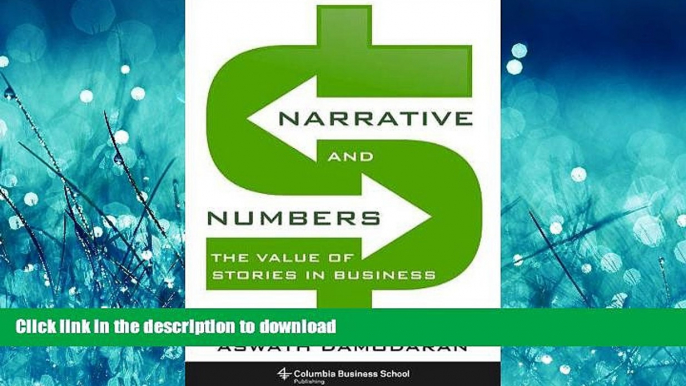 READ  Narrative and Numbers: The Value of Stories in Business (Columbia Business School