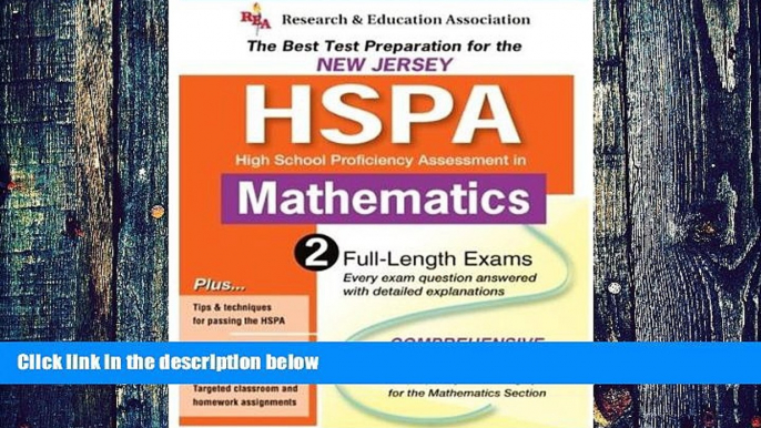 Best Price HSPA Mathematics -- The Best Test Prep for the New Jersey HSPA (Test Preps) Mel