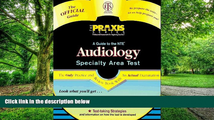 Price Audiology: Specialty Area Test (Praxis Series) Educational Testing Service On Audio