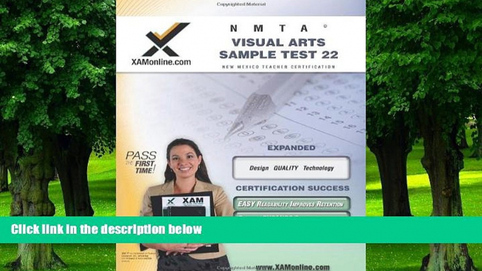 Price NMTA Visual Arts Sample Test 22 Teacher Certification Test Prep Study Guide (XAM NMTA)