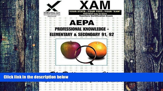 Best Price AEPA Professional Knowledge: Elementary   Secondary 91, 92 Sharon Wynne On Audio