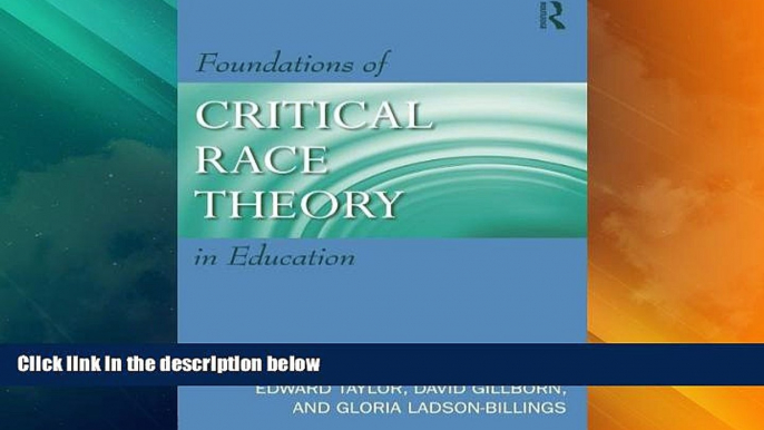 Best Price Foundations of Critical Race Theory in Education (Critical Educator)  For Kindle