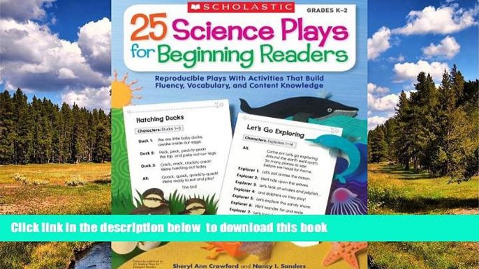 Audiobook 25 Science Plays for Beginning Readers: Reproducible Plays With Activities That Build