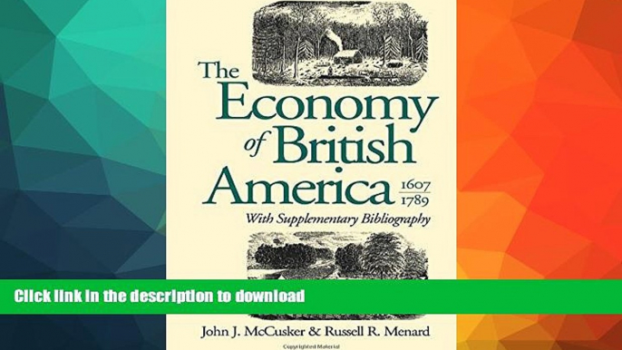 READ  The Economy of British America, 1607-1789 (Published for the Omohundro Institute of Early