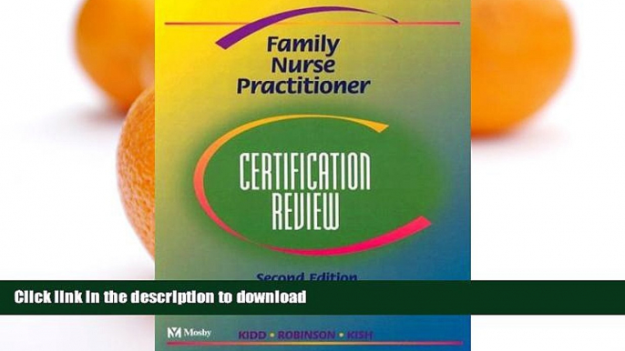 EBOOK ONLINE Family Nurse Practitioner Certification Review, 2e READ EBOOK